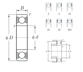 Bearing 6328ZZX KOYO