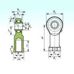 Bearing TSF 30 RB ISB