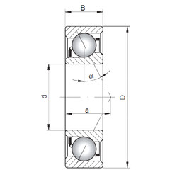 Bearing 7072 A ISO