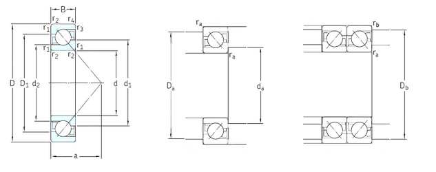 Bearing 7056BGM SKF