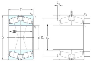 Bearing 33011/QDF03C170 SKF