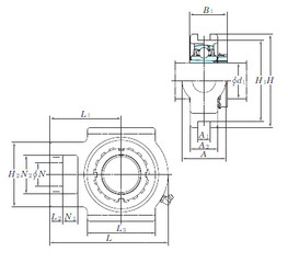 Bearing UKTX17 KOYO