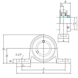 Bearing USP005S6 KOYO