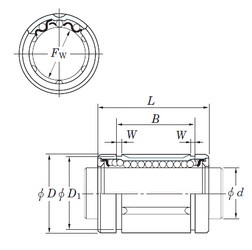 Bearing SDM8 KOYO