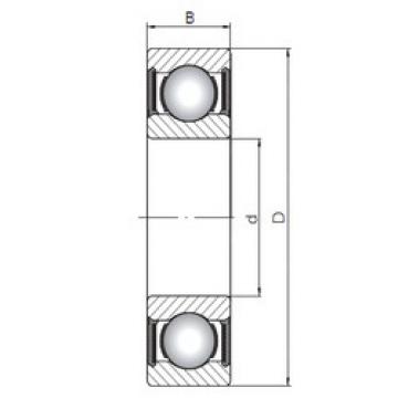 Bearing 63314-2RS CX