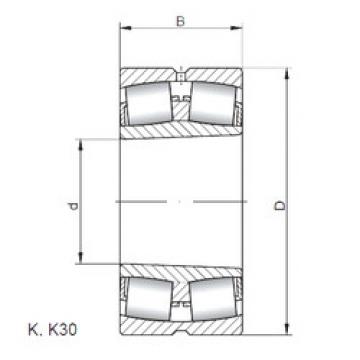 Bearing 239/560 KW33 ISO