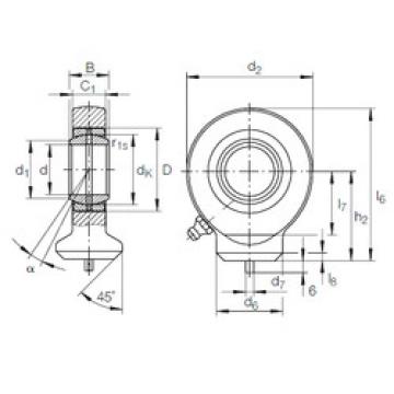 Bearing GK 40 DO INA