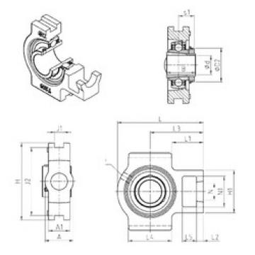 Bearing UKT310H SNR