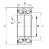 Bearing ZKLN2557-2RS-PE INA