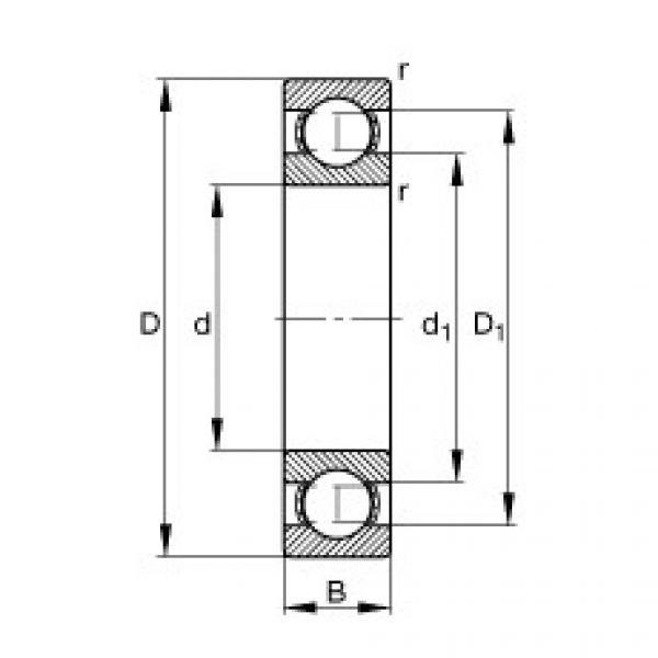 Bearing 61901 FAG #1 image