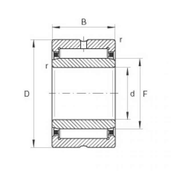 Bearing NKI45/25-TV INA #1 image