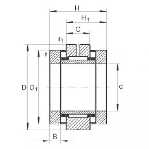 Bearing ZARN50110-TV INA #1 image