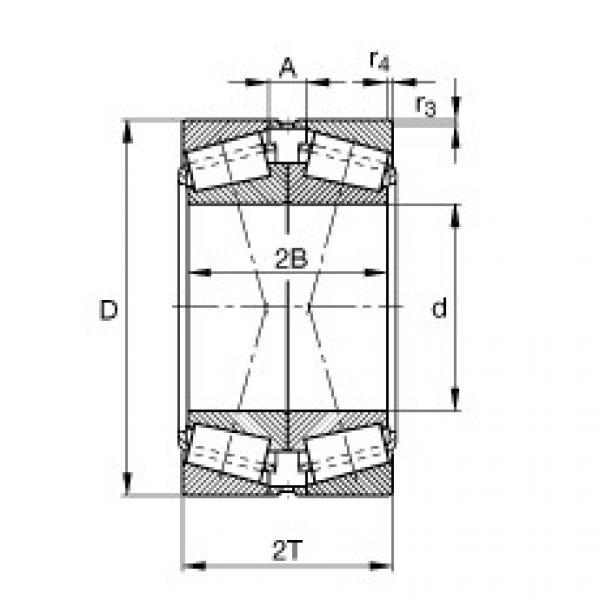 Bearing 32948-N11CA-A440-500 FAG #1 image