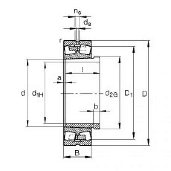 Bearing 239/500-K-MB + AH39/500-H FAG #1 image