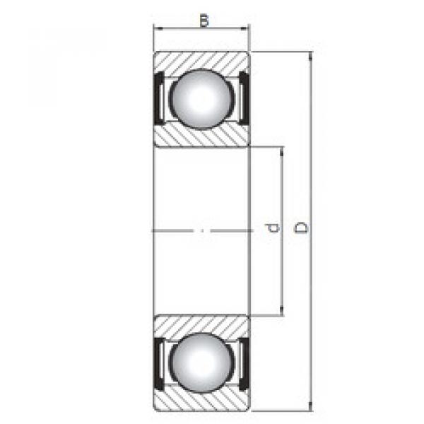 Bearing 61903 ZZ CX #1 image