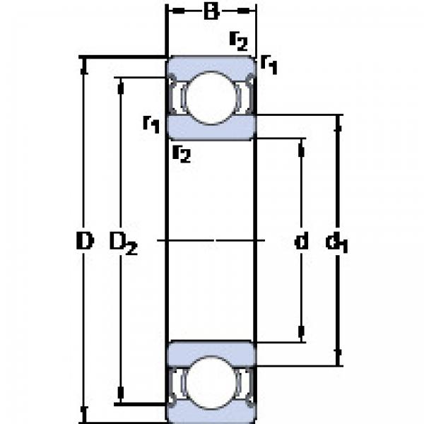 Bearing 634-2Z SKF #1 image