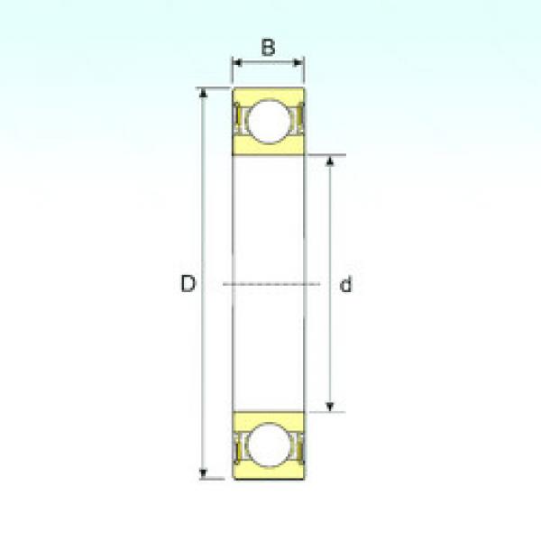 Bearing 61900-2RS ISB #1 image