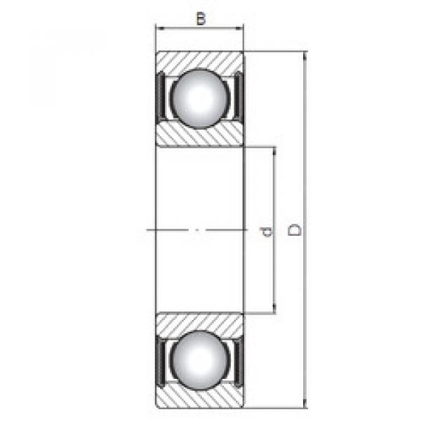 Bearing 63307-2RS ISO #1 image