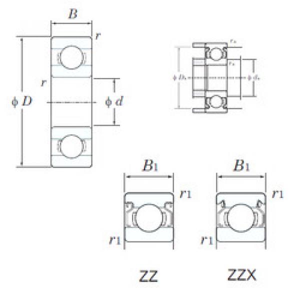 Bearing 633ZZ KOYO #1 image