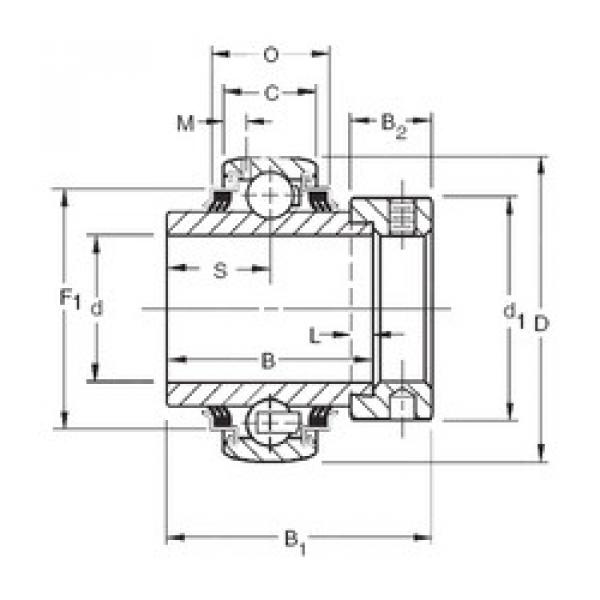 Bearing GE25KPPB3 Timken #1 image