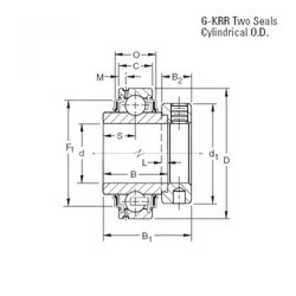 Bearing GE25KRR Timken #1 image