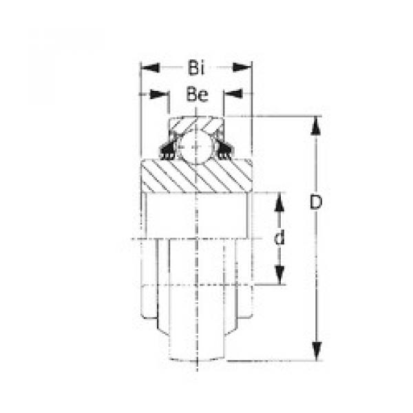 Bearing W208PPB23 CYSD #1 image