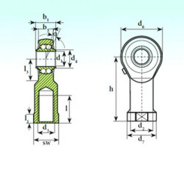 Bearing TSF 06 BB ISB #1 image