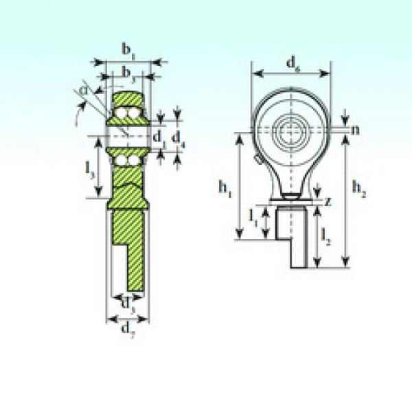 Bearing TSM 08-00 BB-E ISB #1 image