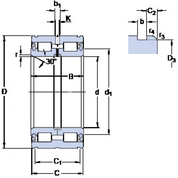 Bearing NNF 5012 ADB-2LSV SKF #1 image