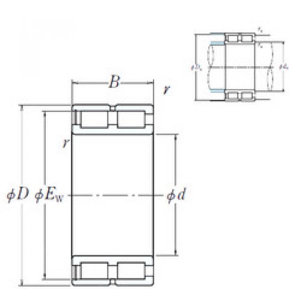 Bearing NNCF5060V NSK #1 image