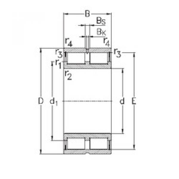 Bearing NNCL49/500-V NKE #1 image