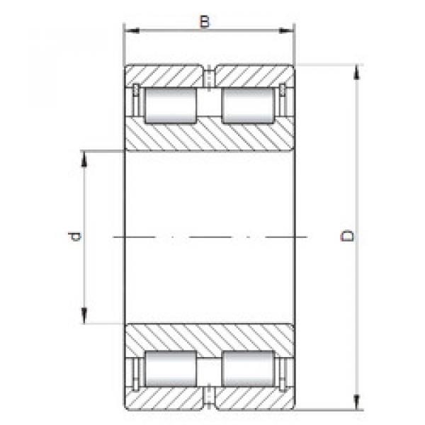 Bearing NNCL4834 V ISO #1 image