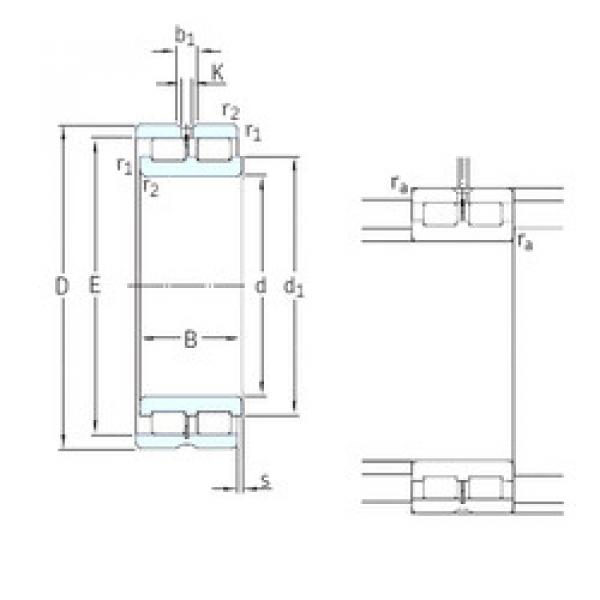 Bearing NNCL4836CV SKF #1 image