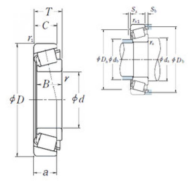 Bearing 32960 NSK #1 image