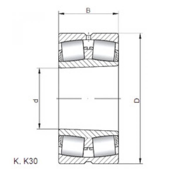 Bearing 239/530 KW33 ISO #1 image