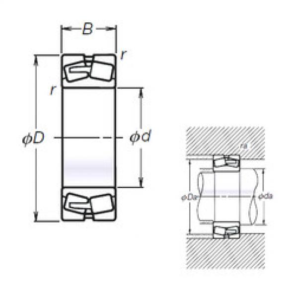 Bearing TL23032CDE4 NSK #1 image