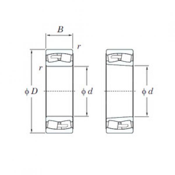 Bearing 239/560RHAK KOYO #1 image