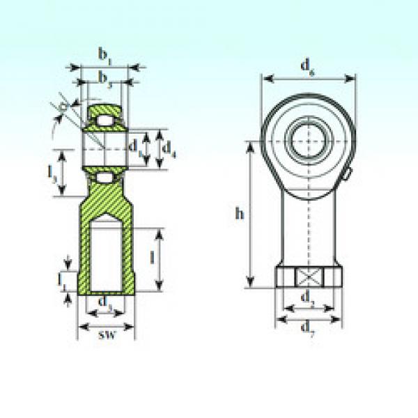 Bearing TSF 16 RB ISB #1 image