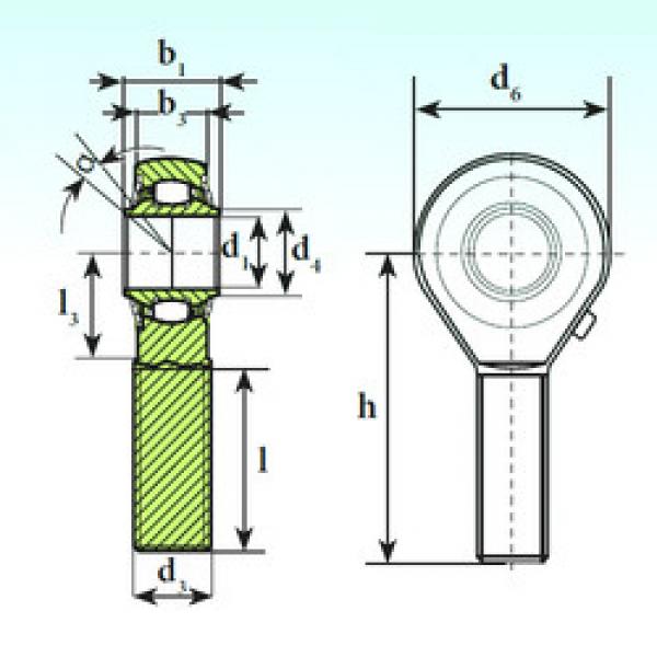 Bearing TSM 25 RB ISB #1 image