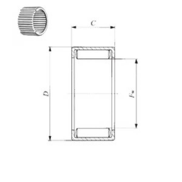 Bearing YB 1412 IKO #1 image