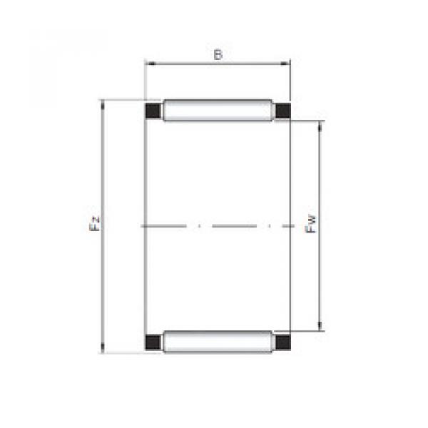 Bearing K24x28x13 CX #1 image