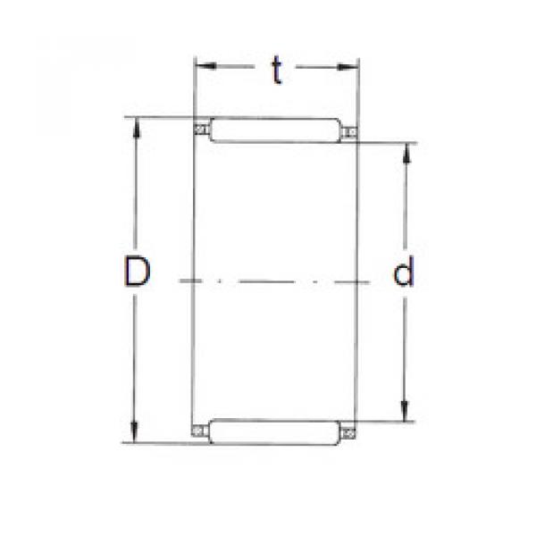 Bearing K25X30X13 FBJ #1 image