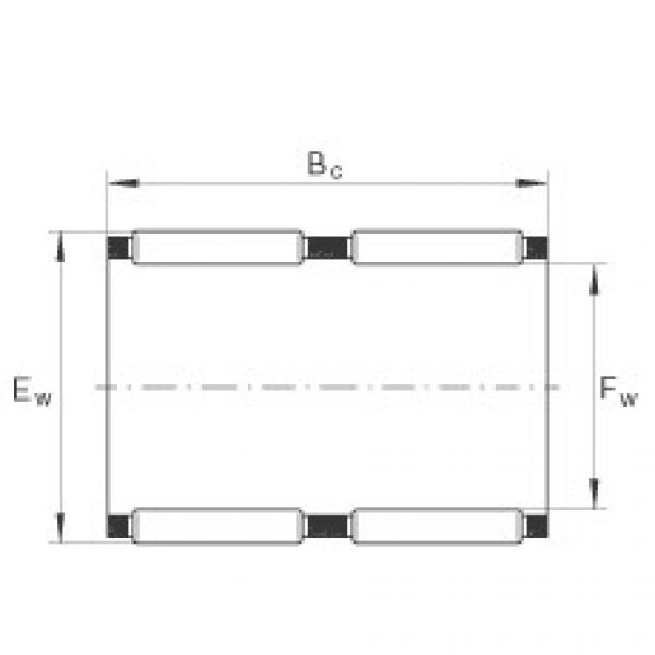 Bearing K25X30X26-ZW INA #1 image