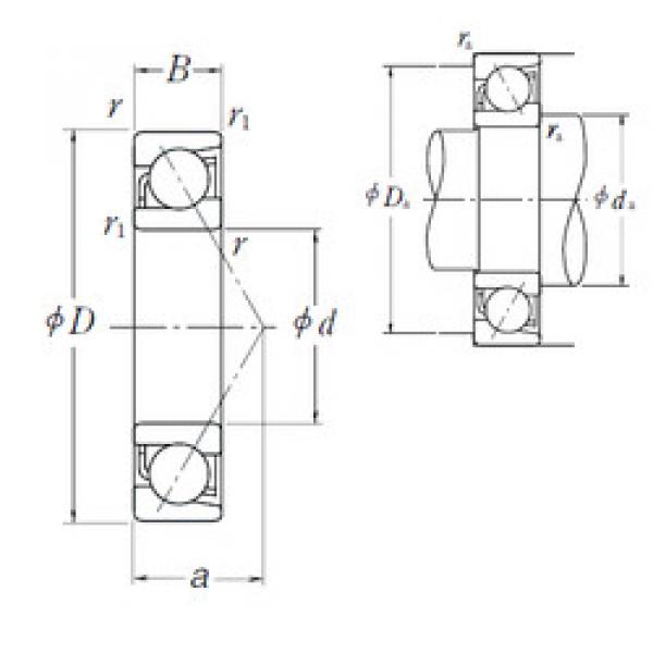 Bearing 7072B NSK #1 image