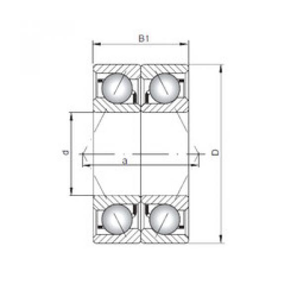 Bearing 7072 BDB ISO #1 image