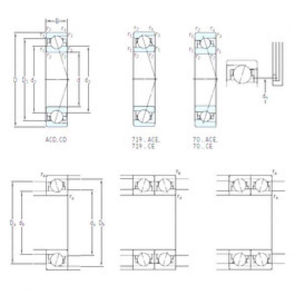 Bearing 706 CE/HCP4A SKF #1 image