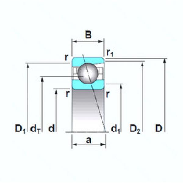 Bearing 7914A5TRSU NSK #1 image