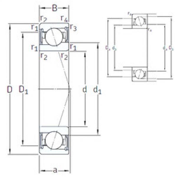 Bearing VEB 60 /S/NS 7CE1 SNFA #1 image