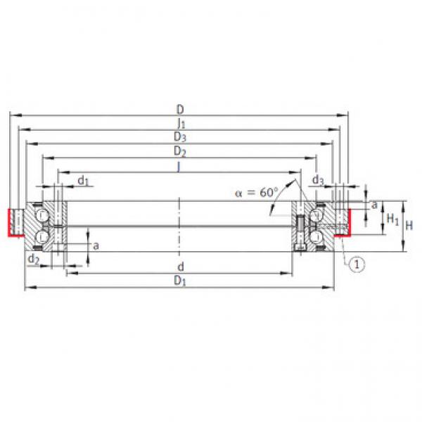 Bearing ZKLDF260 INA #1 image