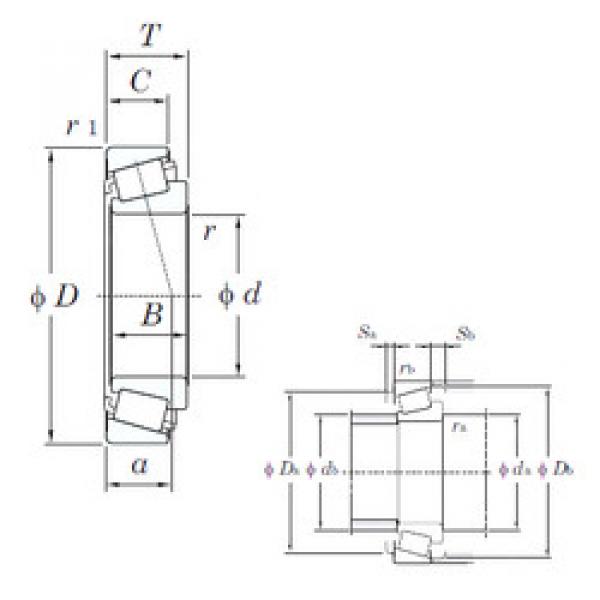 Bearing 33008JR KOYO #1 image